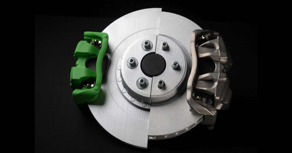 Continental разработал новый суперлёгкий «зелёный суппорт» для дисковых тормозов электромобилей